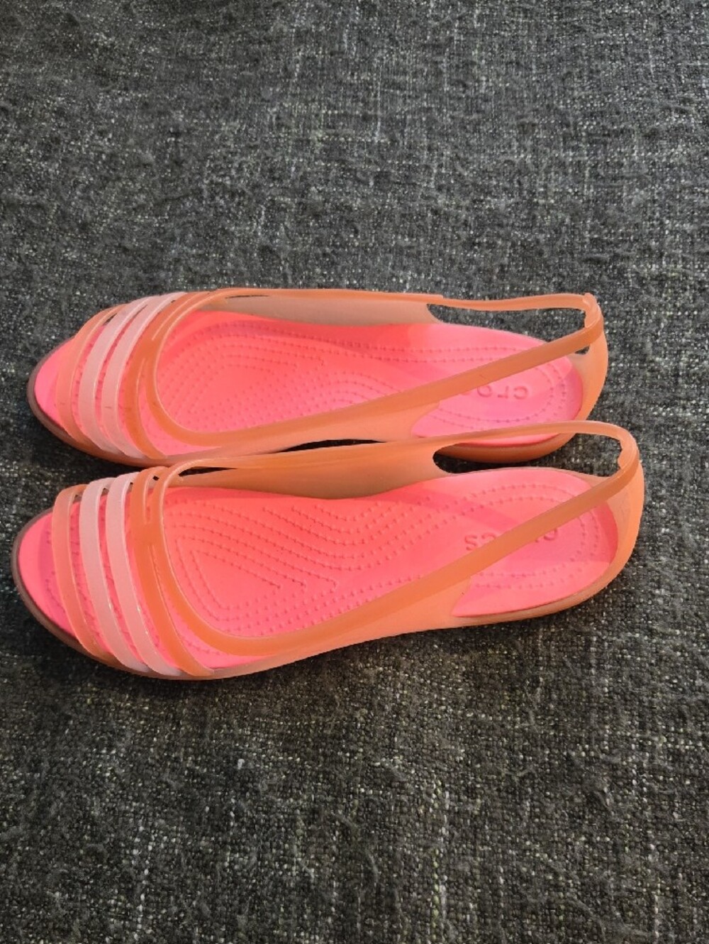 CROCS Women's Coral Slingback Jelly Sandals - Picture 2 of 4